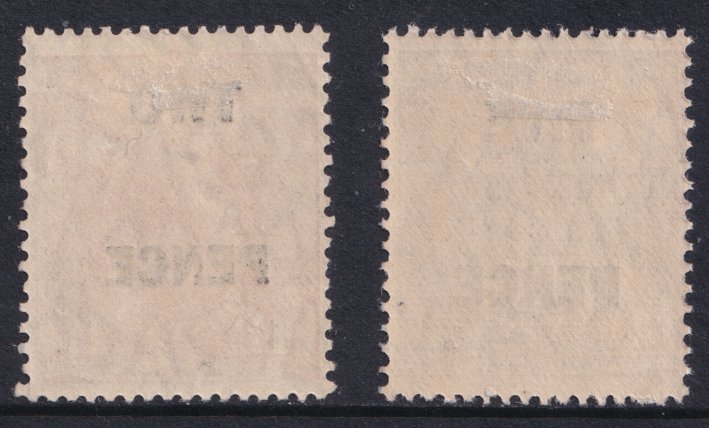 Australia KGV 1930 Heads Surcharges SG119/120 Mint MH